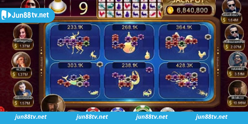 Game Bầu Cua Tôm Cá Jun88 online cực đơn giản tại nhà cái